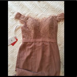 JJ House Bridesmaids Dress. Dusty Rose. Size 4